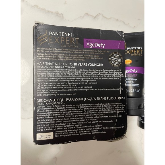 Pantene Pro-v Expert Collection Age Defy Shampoo Conditioner Starter Kit 3 PC - Picture 4 of 9